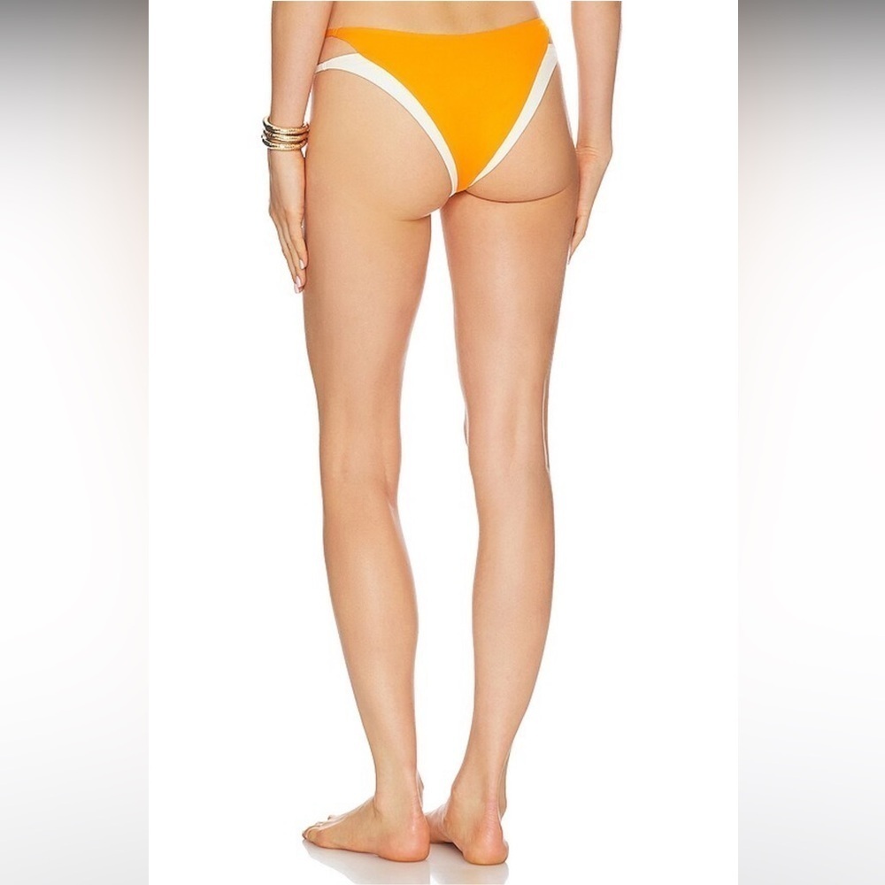 L*Space Billie Bikini Bottom in Mango Cream - Picture 4 of 9